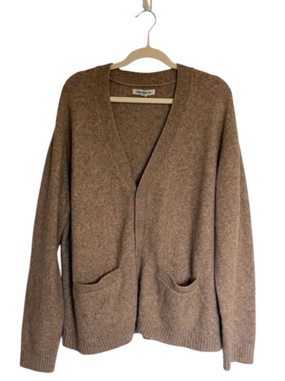 Urban Outfitters Everyday Cozy Knit Cardigan Sweater Wool Blend Large